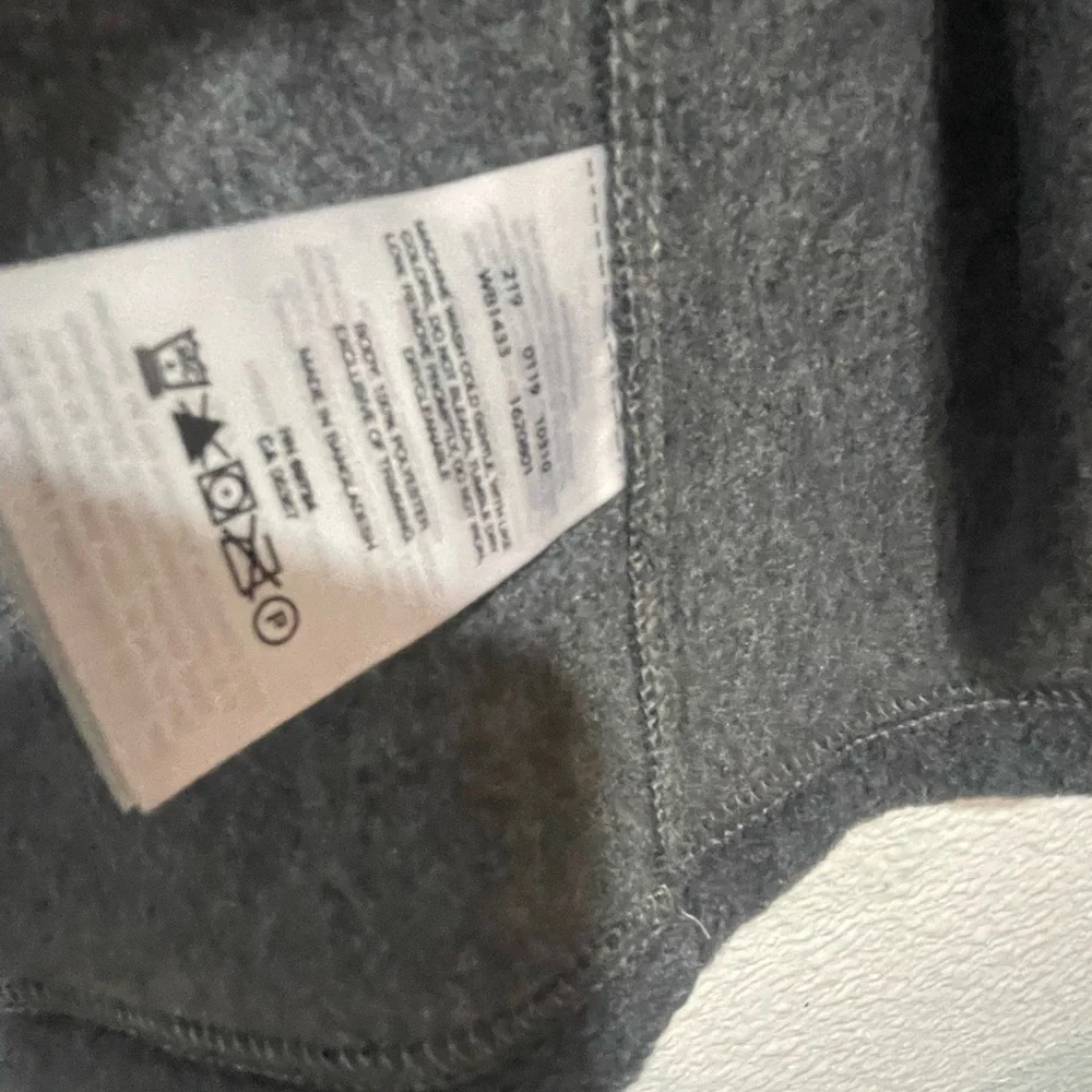 COLUMBIA kids gray fleece full zip vest size medium (10/12)